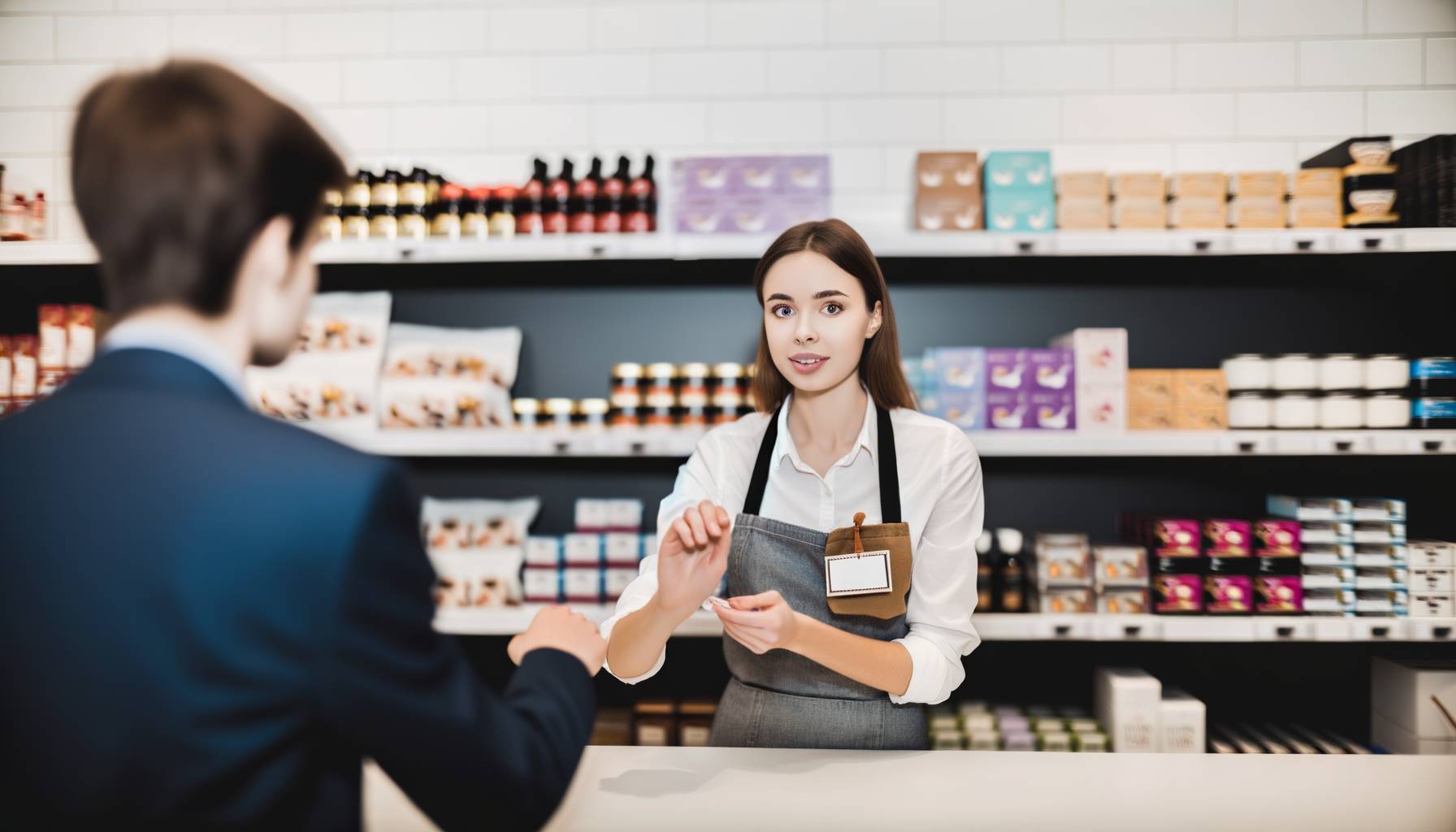 Funciones de una dependienta de tienda