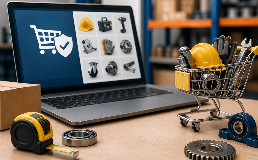 Medidas para comprar herramientas y suministros industriales online de forma segura