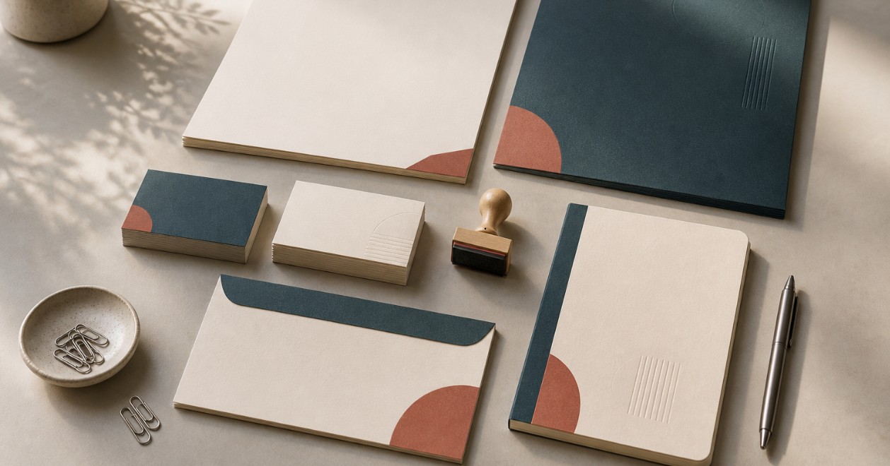 Papelería personalizada para empresas: ideas para reforzar tu marca sin grandes inversiones